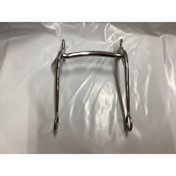 NEW Low Port Curb bit with 8 inch shank FOR HORSES - Picture 2 of 2